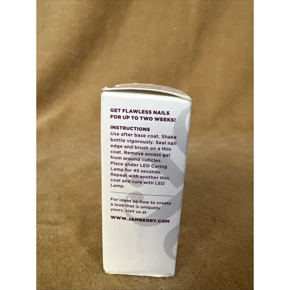 Jamberry Gel Enamel Color Coat Fresh Item #NC37 0.4 Oz